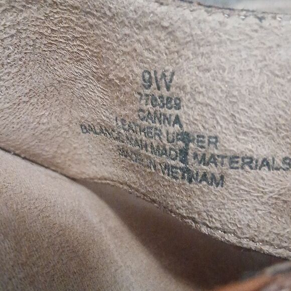 Naturalizer Canna brown leather sandals  Sz 9W  EUC - Picture 7 of 8